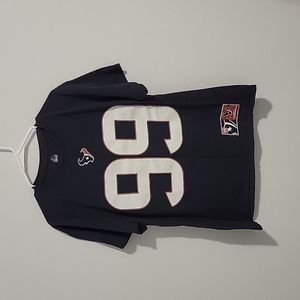 Majestic Houston Texans #99 WATT Tee shirt